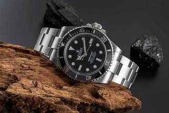 Thumbnail von Rolex Submariner (No Date) Edelstahl Automatik Herrenuhr Ref. 124060 B&P 2022