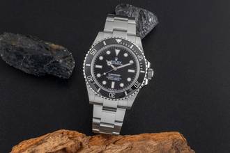 Thumbnail von Rolex Submariner (No Date) Edelstahl Automatik Herrenuhr Ref. 124060 B&P 2022