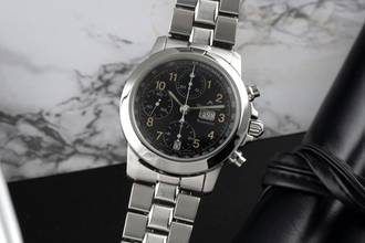 Thumbnail von Maurice Lacroix Croneo Chronograph Automatik Edelstahl Ref. 39721-6705 B&P 2001
