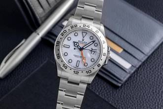 Thumbnail von Rolex Explorer II Automatik Edelstahl Herrenuhr Ref. 226570 Box & Papiere 2022