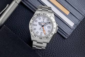 Thumbnail von Rolex Explorer II Automatik Edelstahl Herrenuhr Ref. 226570 Box & Papiere 2022