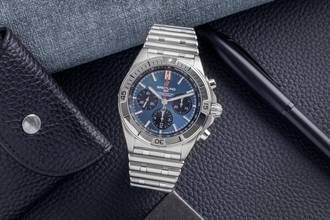 Thumbnail von Breitling Chronomat 42 B01 42 Chronograph Automatik Ref. AB0134101C1A1 B&P 2021