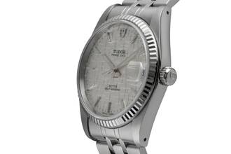 Thumbnail von Tudor Prince Date Edelstahl/Weissgold Automatik Herrenuhr Medium Ref. 74034 B&P