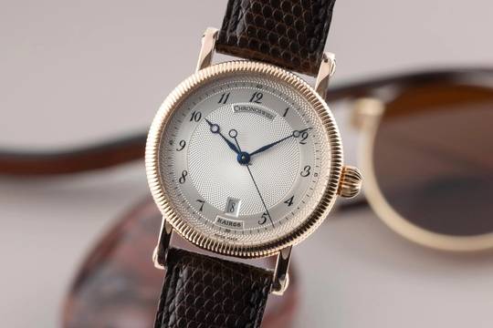  Chronoswiss Kairos 18k Rotgold Automatik Damenuhr Ref. CH 2021 KR B&P 2009 