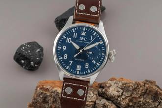 Thumbnail von IWC Große Fliegeruhr Big Pilot Automatik 7 Days Le Petite Prince Edelstahl Herren Ref. IW500916