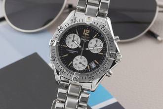 Thumbnail von Breitling Colt Chronograph Black Dial Quarz Edelstahl Herrenuhr Ref. A53035