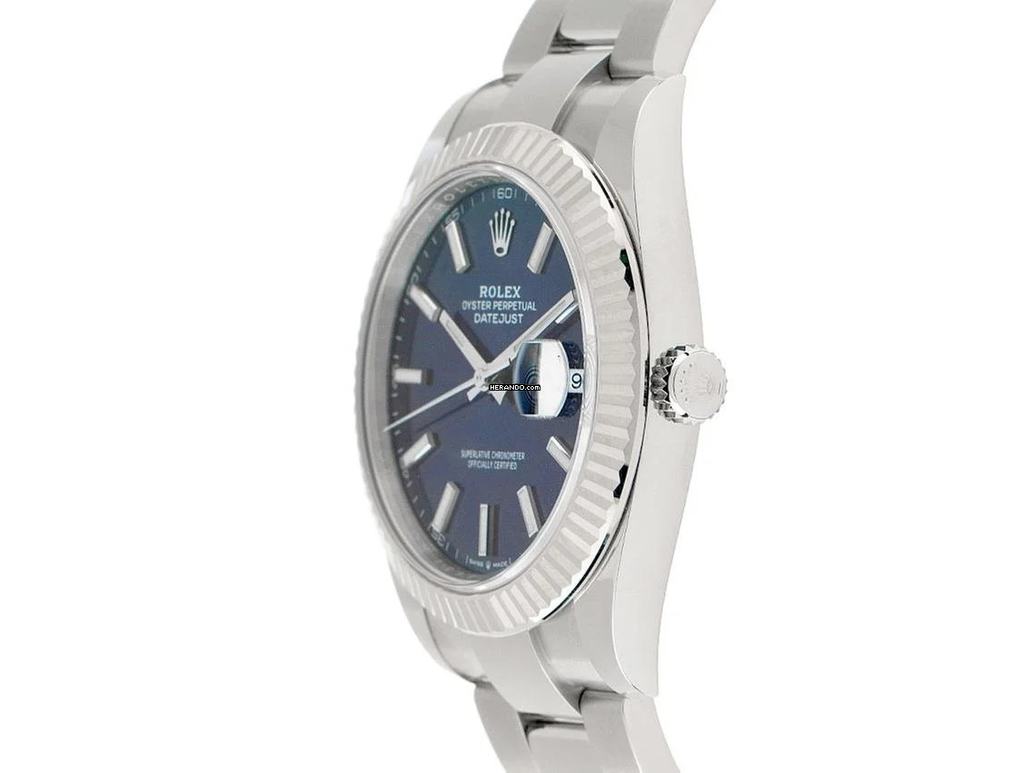 Thumbnail von Rolex Datejust 41 Ref.126334 2022 Full Set wie Neu Datejust Stahl 18kt Weißgold