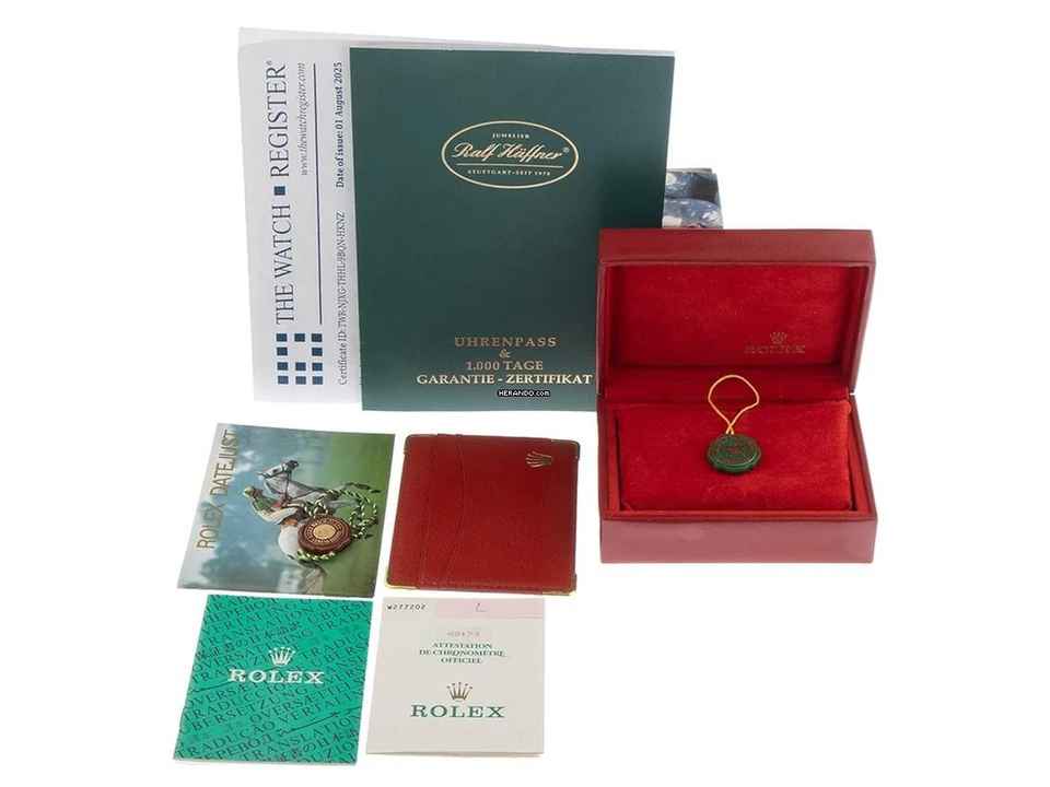  Rolex Lady-Datejust Diamanten Ref.69173 1995 Full Set sehr gut Vintage Datejust Lady Diamanten 