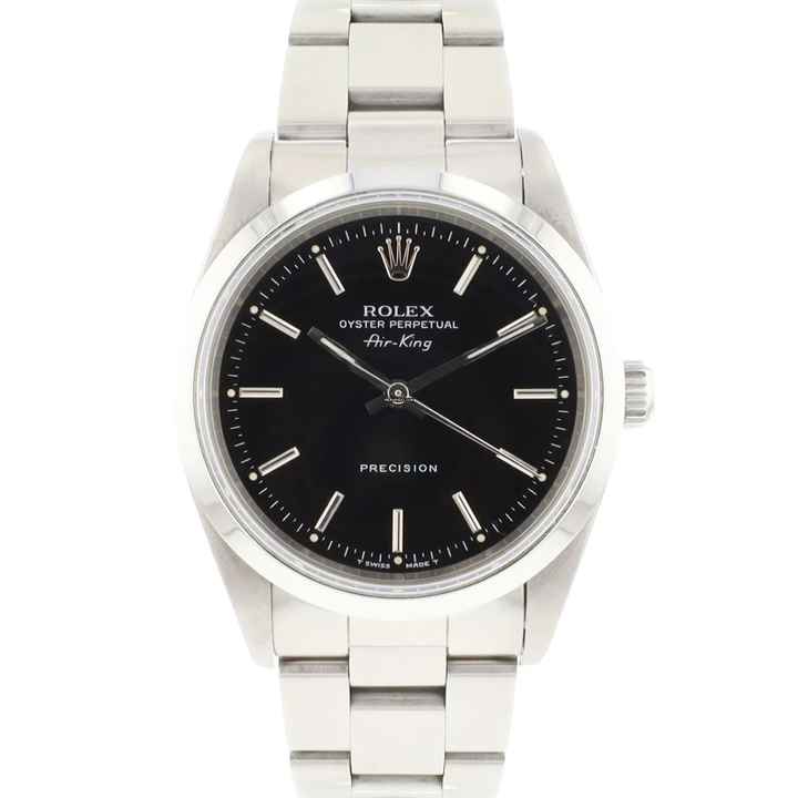  Rolex Air King Black Dial 