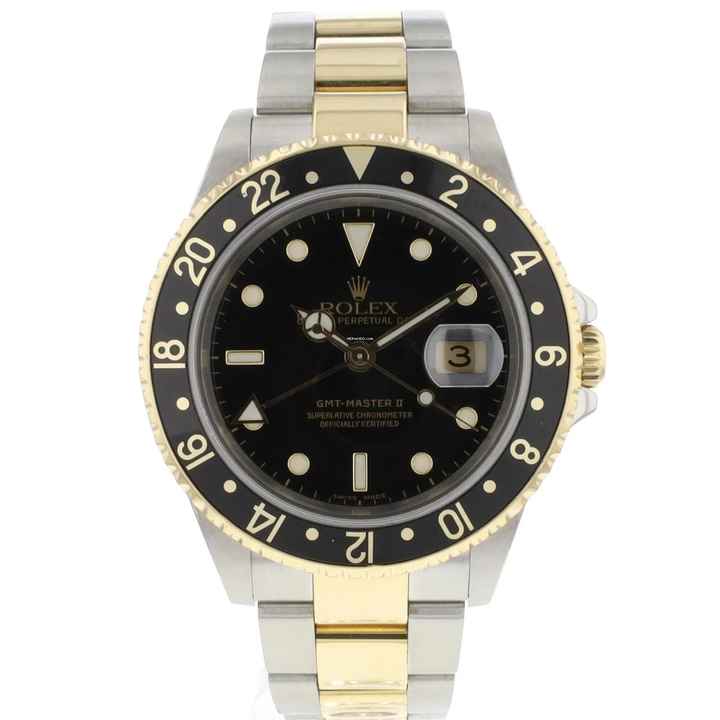  Rolex GMT-Master II Steel Gold 