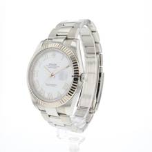 Thumbnail von Rolex Datejust 41 Fluted Oyster White Roman Dial