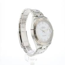 Thumbnail von Rolex Datejust 41 Fluted Oyster White Roman Dial
