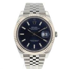 Thumbnail von Rolex Datejust 41 Fluted Blue Dial
