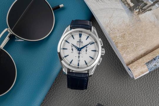  Omega Seamaster Aqua Terra Chronograph Stahl Automatik Herrenuhr 2812.30.31 