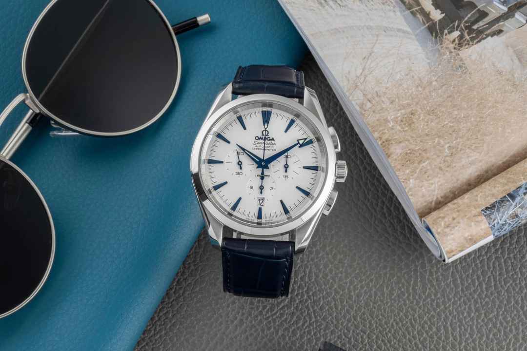  Omega Seamaster Aqua Terra Chronograph Stahl Automatik Herrenuhr 2812.30.31 