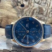 Thumbnail von IWC Portugieser Chronograph Portugieser Chronograph Roségold Boutique Edt. - FULLSET 2021 - Ref. IW371614