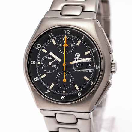  Tutima Military Chronograph 43 Titan – 760-02 – 10/1993 Full Set 