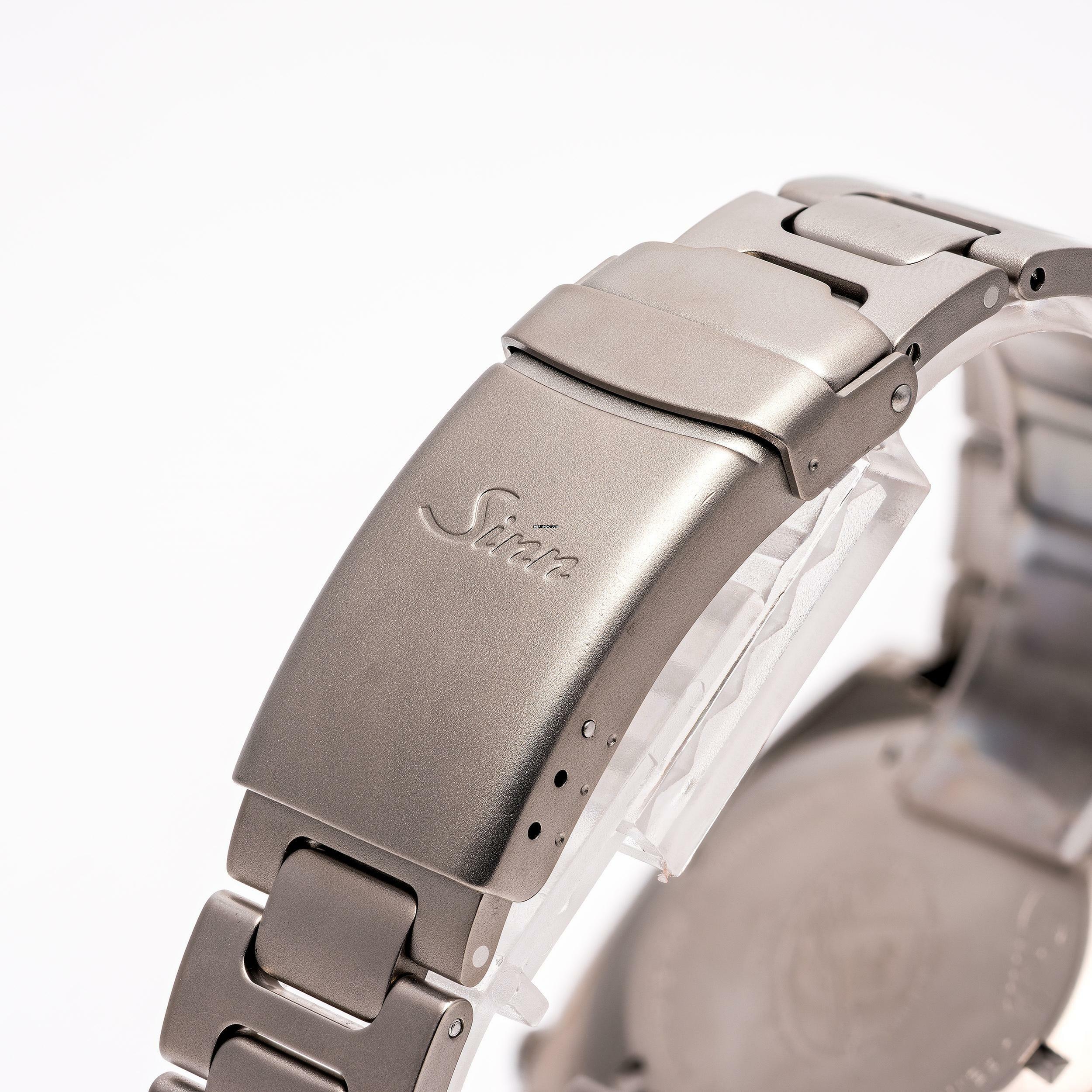 Thumbnail von Sinn 142 Space Chrono Model 142 – Lemania 5100 Tritium – 142.M – like NEW