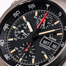 Thumbnail von Sinn 142 Space Chrono Model 142 – Lemania 5100 Tritium – 142.M – like NEW