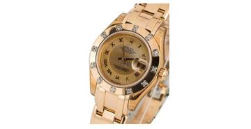Thumbnail von Rolex Pearlmaster Datejust 29mm Yellow Gold - Pearlmaster MOP Pearl Dial + Diamonds - 80318 2011
