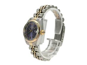 Thumbnail von Rolex Lady-Datejust 26 Edelstahl / Gelbgold Ref. 6917 Purple