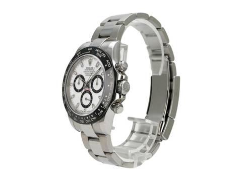  Rolex Daytona Edelstahl Keramik weiß 116500LN 