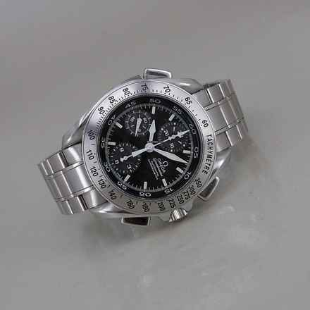  Omega Speedmaster Split-Seconds Chronograph Split Seconds Automatik Ø 42,25 mm CHRONO 24 Echtheitsbestätigung 