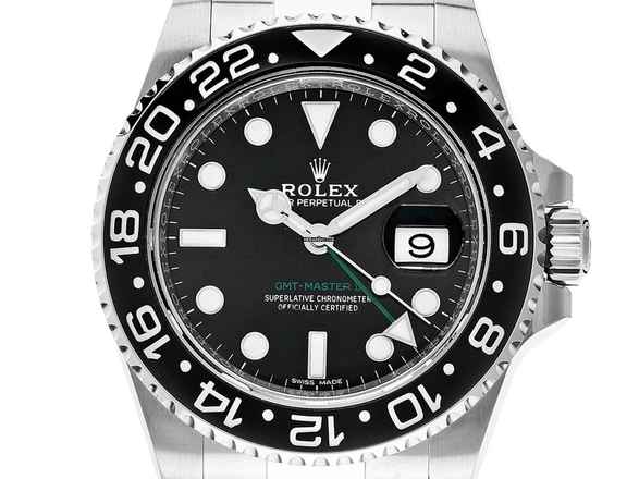 Rolex GMT-Master II Ref.116710LN 2007 LC 100 Full Set wie Neu Vintage GMT Master II 