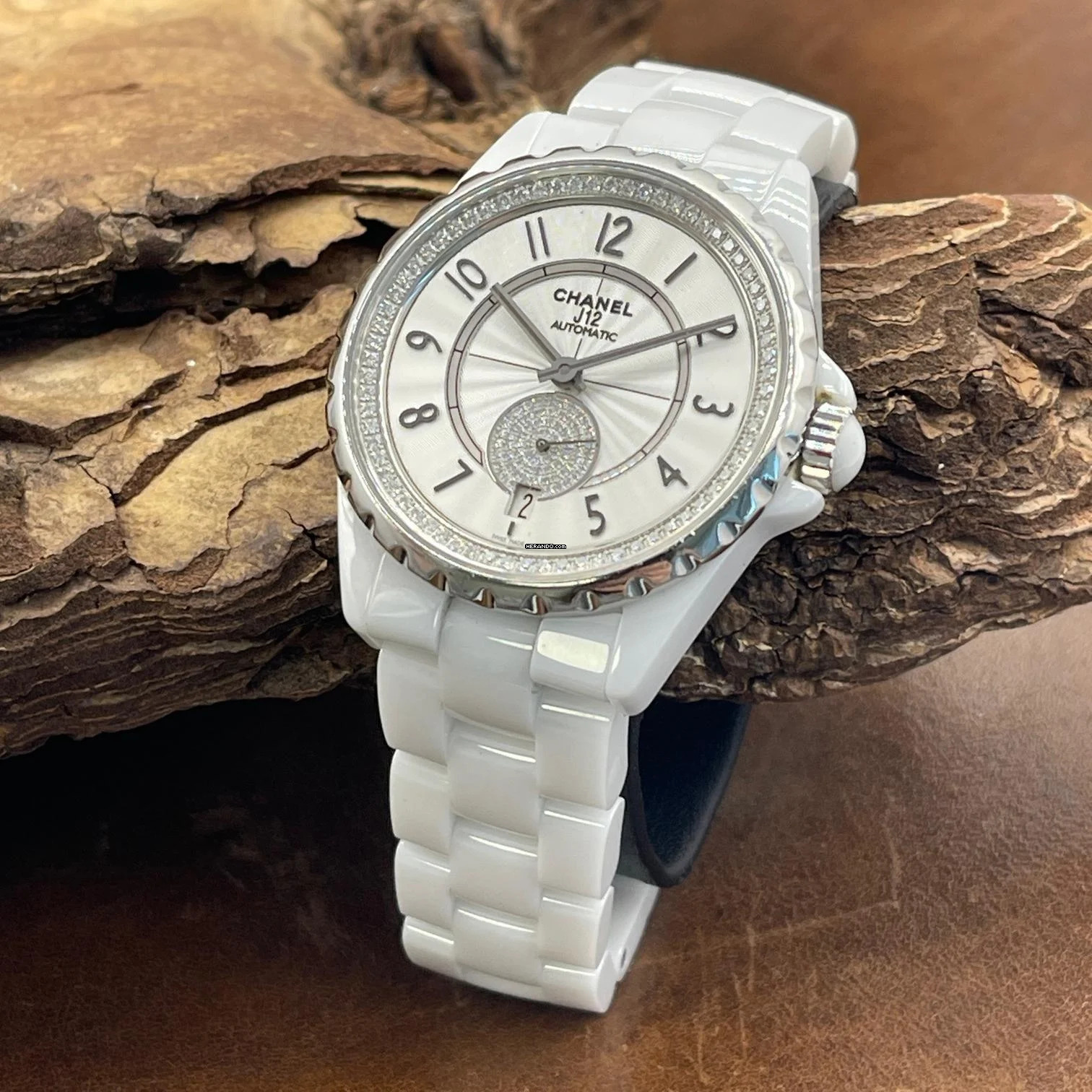 Thumbnail von Chanel J12 J12 Automatic Ceramic Diamond - NEUWARE - Ref. H3841