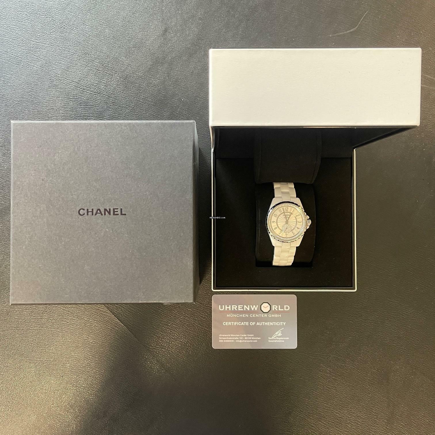 Thumbnail von Chanel J12 J12 Automatic Ceramic Diamond - NEUWARE - Ref. H3841