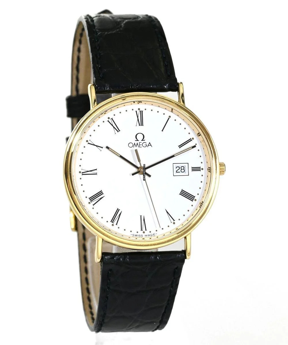  Omega De Ville 18ct Gold Ref. 7920.23.01 