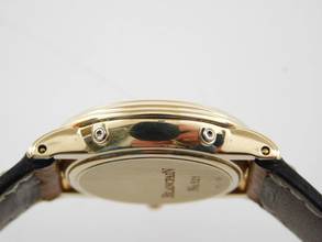 Thumbnail von Blancpain Villeret 18 Kt Gelbgold Villeret Damenuhr Vollkalender Mondphase wie Neu 26mm mit original Band und 18 Kt Schließe Diamantzifferblatt