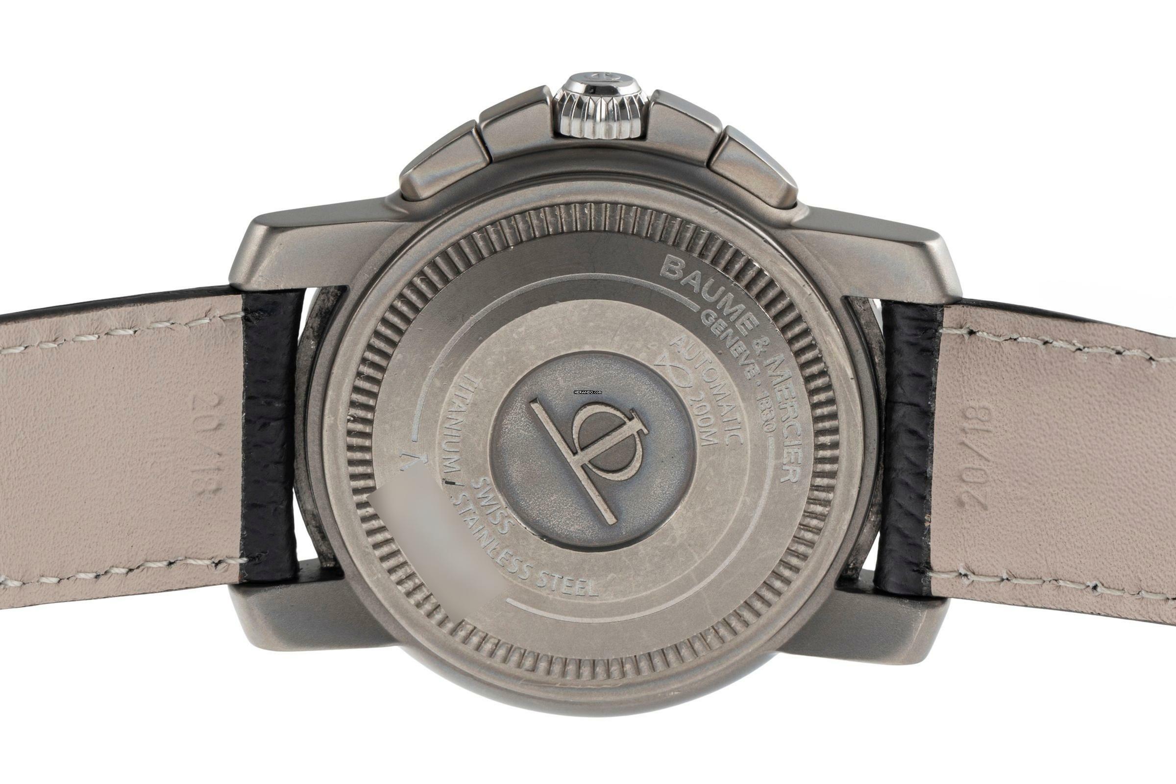 Thumbnail von Baume & Mercier Capeland Chronograph Stahl / Titan Automatik Herren Ref. 65390