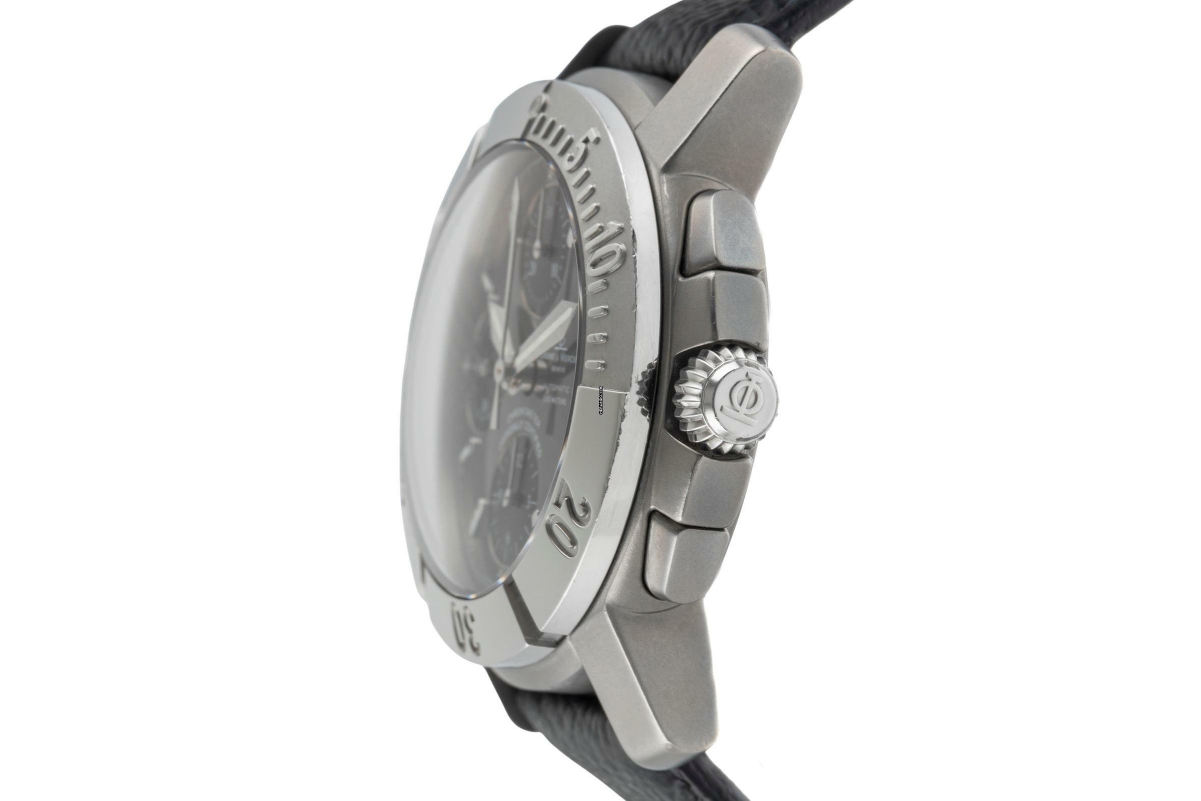 Thumbnail von Baume & Mercier Capeland Chronograph Stahl / Titan Automatik Herren Ref. 65390