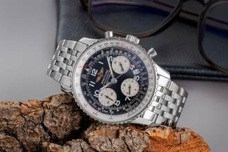 Thumbnail von Breitling Navitimer Chronograph Herrenuhr Automatik Ref. A23322 Klassiker
