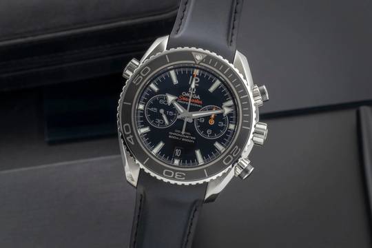  Omega Seamaster Planet Ocean Chronograph Automatik Edelstahl 232.32.46.51.01.003 B&P 2015 