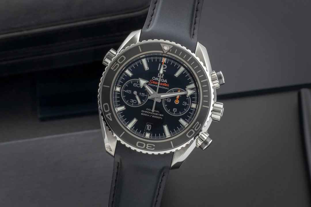  Omega Seamaster Planet Ocean Chronograph Automatik Edelstahl 232.32.46.51.01.003 B&P 2015 
