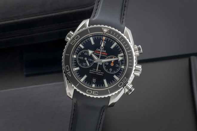  Omega Seamaster Planet Ocean Chronograph Automatik Edelstahl 232.32.46.51.01.003 B&P 2015 