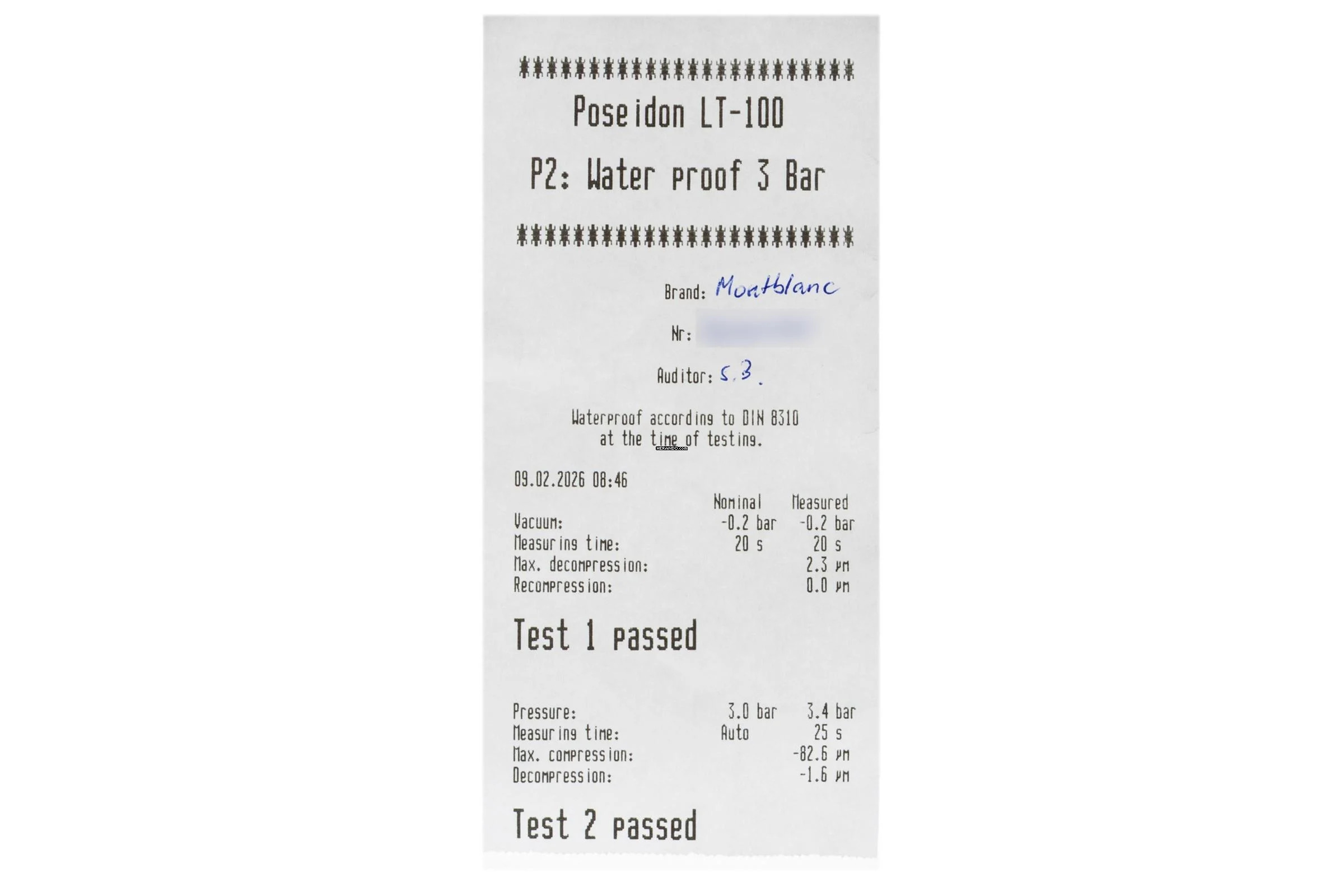 Thumbnail von Montblanc Timewalker Big Date Edelstahl Automatik Herrenuhr Ref. 7050 B&P