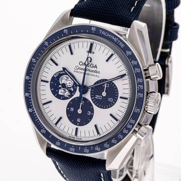  Omega Speedmaster Professional Moonwatch 50th 'Silver Snoopy Award' – 310.32.42.50.02.001 – NEW & Unworn – 12/2025 Full 