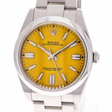 Thumbnail von Rolex Oyster Perpetual 41 Yellow – 124300 – like NEW – 2021 Full Set Lc100