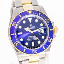 Thumbnail von Rolex Submariner Date 41 Steel Gold Blue – 126613lb – like NEW – 2022 Full Set Lc100