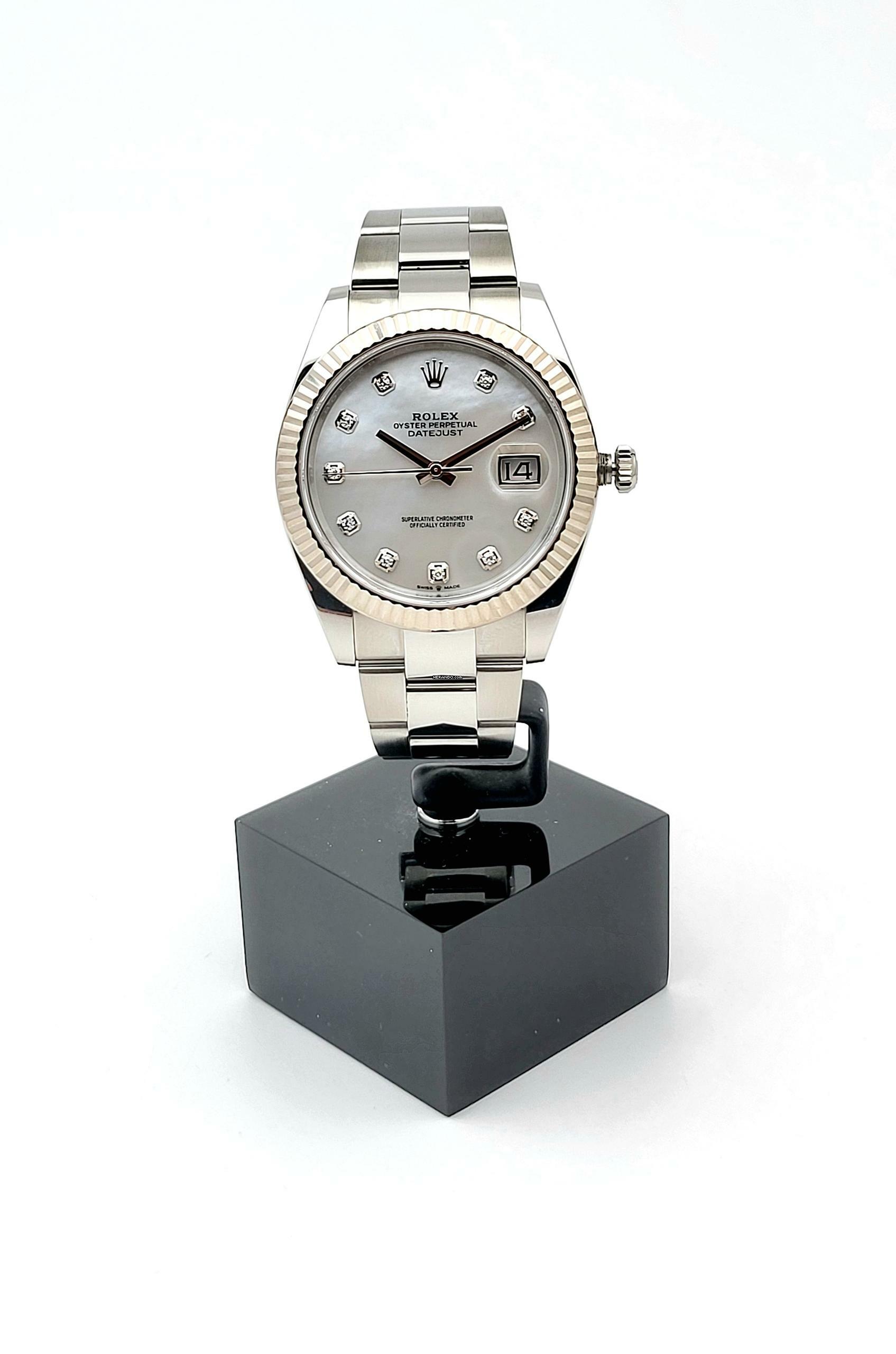 Rolex Datejust 41 MOP dial Perlmutt Diamond Full Set 2023 Germany