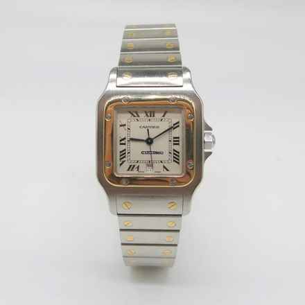  Cartier Santos Galbée ref.187901 - Stahl/Gold - Jahr: 1994 Fullset 