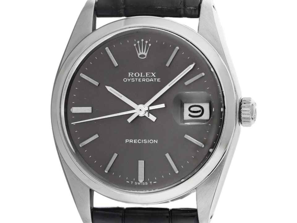  Rolex Oysterdate Precision Ref.6694 1966 Box sehr gut Vintage Oysterdate Precision open 6/9 