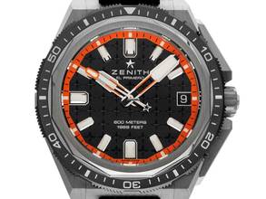 Thumbnail von Zenith Defy Extreme Diver Ref.95.9600.3620/21.I300 2025 Full Set Ungetragen Defy Extreme Diver Black Faltschließe