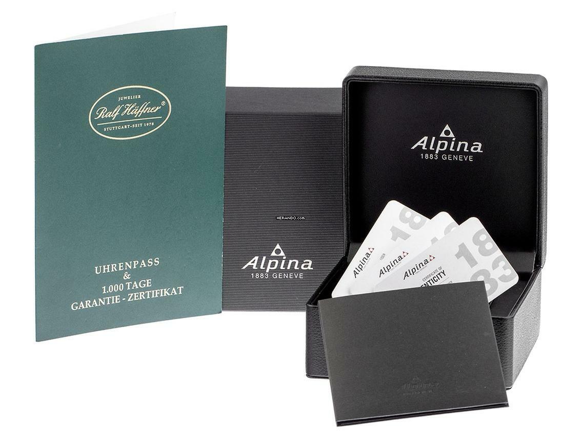 Alpina Alpiner Extreme Stahl Automatik Chronograph Armband Stahl 41mm Ref.AL-730NS4AE6B Box&Pap. Full Set Neu Alpiner Extreme Chronograph 