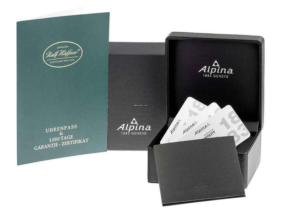  Alpina Alpiner Extreme Stahl Automatik Chronograph Armband Stahl 41mm Ref.AL-730NS4AE6B Box&Pap. Full Set Neu Alpiner Extreme Chronograph 