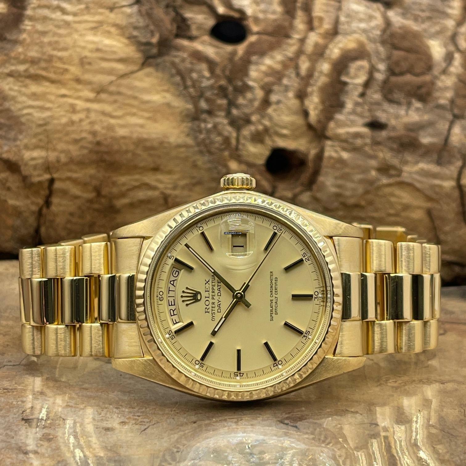 Thumbnail von Rolex Day-Date 36 Day-Date 36 - 750er Gelbgold - Ref. 1803