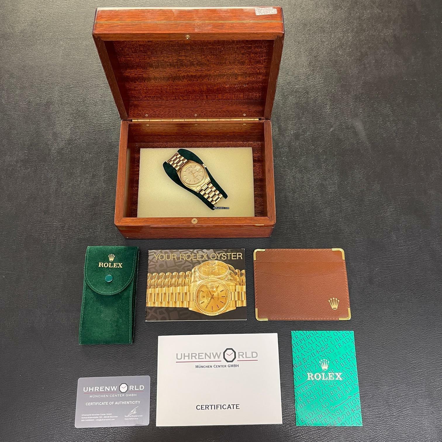 Thumbnail von Rolex Day-Date 36 Day-Date 36 - 750er Gelbgold - Ref. 1803